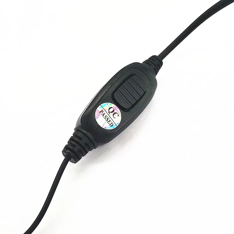 RISENKE-Walkie Talkie Earpiece, Radio, PNC370, PD 356 Headset for Hytera PD362, BD302, BD300, TD350, TD360, G-Shaped