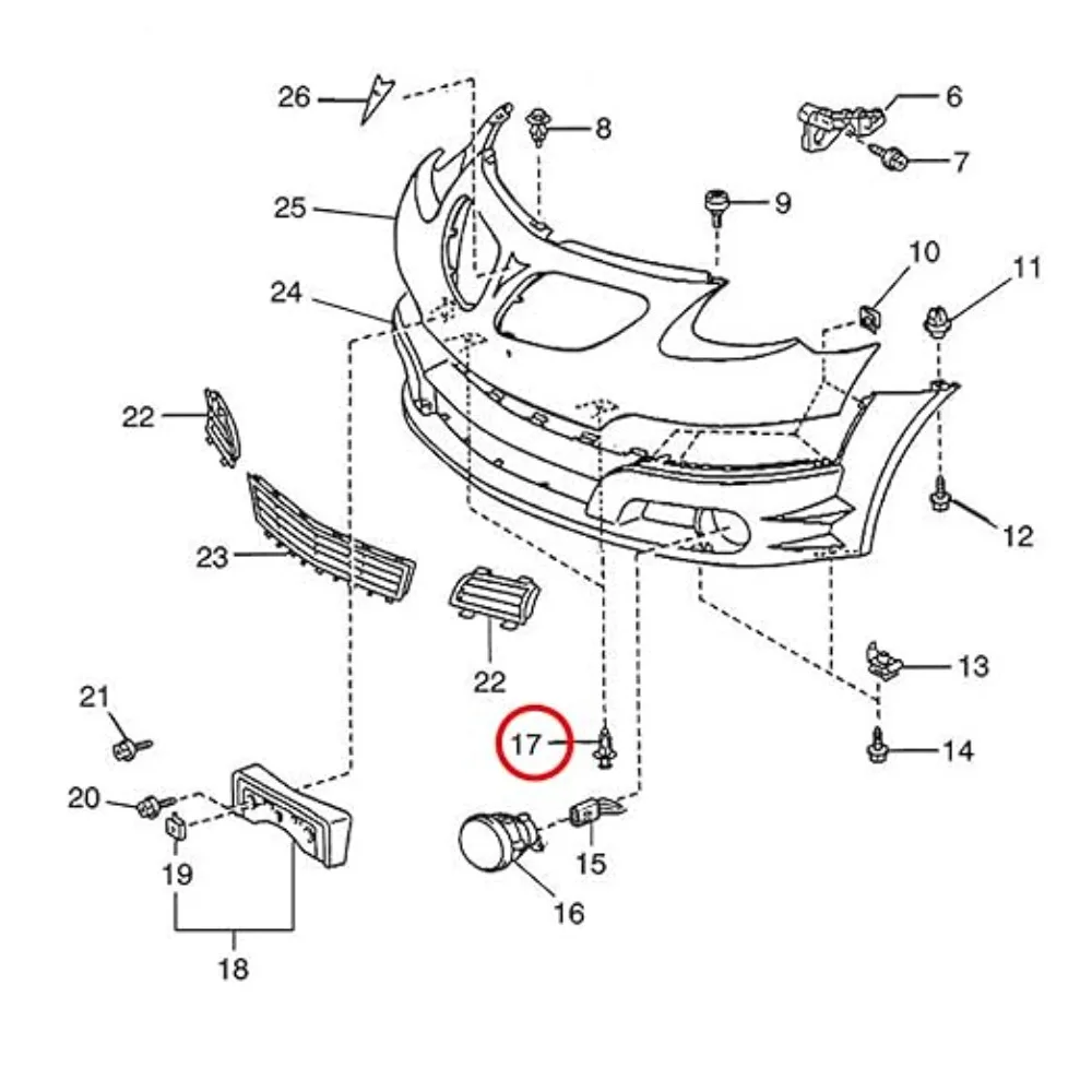 Car Bumper Rear Cover Push-type Clamp 9mm 100 pcs Black Plastic Fixed Clip For Toyota 52161-16010 52161-02030 Auto Door Clips