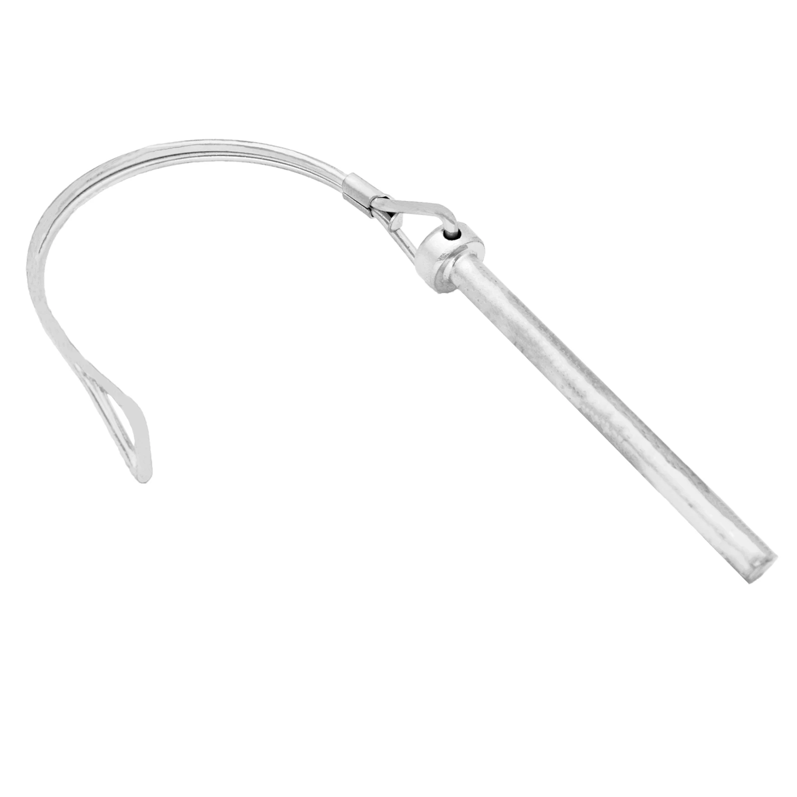 Trailer Coupler Safety Hitch Pin Lock D Shape Universal Heavy Duty Towing Hook 1/4Inch 6mm Dia x 2Inch 50mm 70mm Quick Lock trailer coupling lock