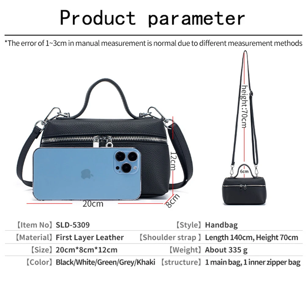 Crossbody Purses for Women Designer Shoulder Handbags for Lady Purse Leather Crossbody Bags Clutch Purses Lunch Box Bags