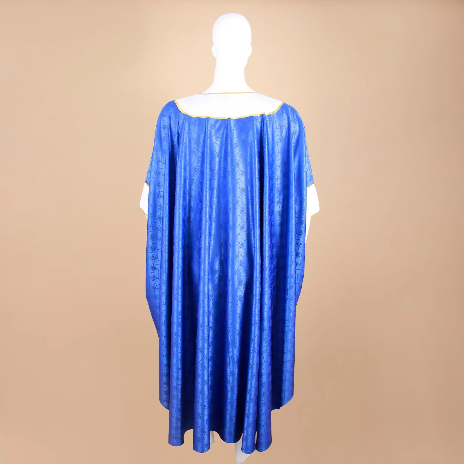APTX African Abaya for Women Half Sleeves Ankle Length Daily Casual Wear Polyester Material T2225001