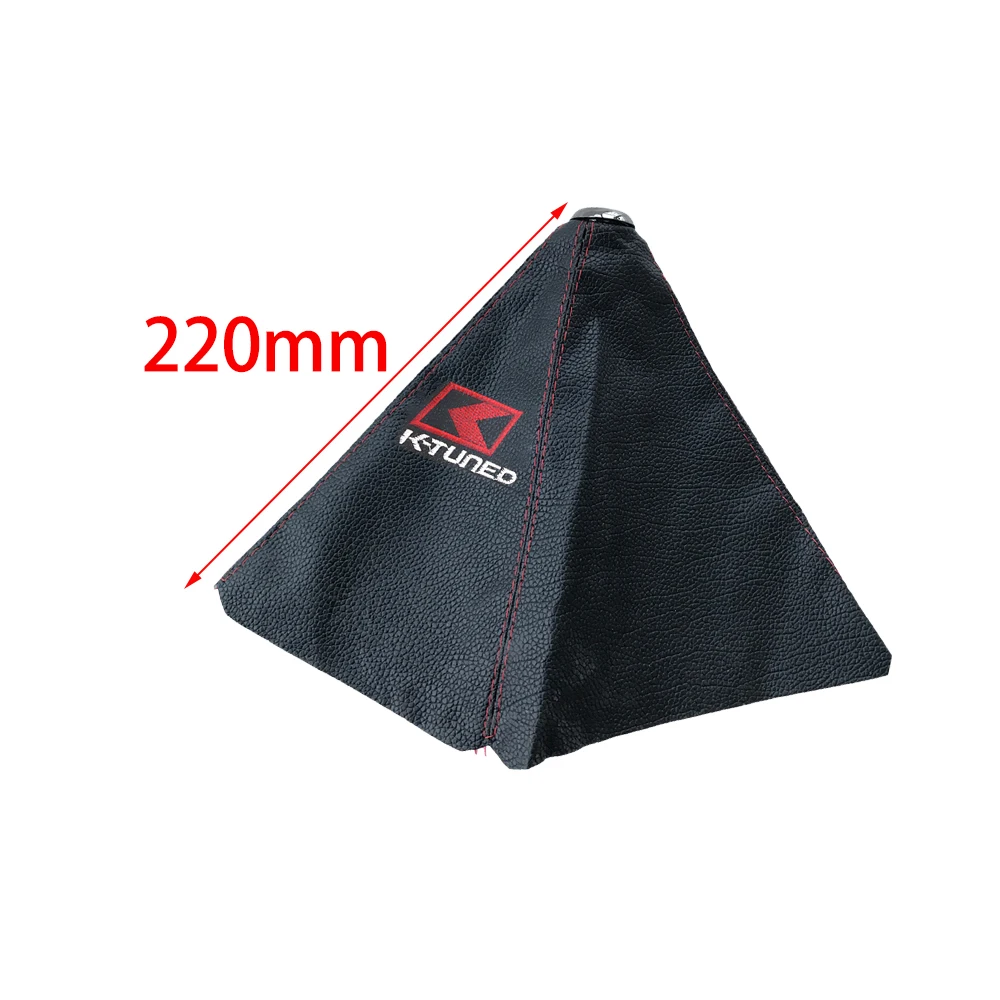 thumbnail image 1 of Cubierta de palanca de cambios con estilo K-TUNED para coche JDM, cubierta de cuero PV para decoración de coche de carreras, pomo de cambio, cubierta de palanca de cambios para Honda, 1 of 5