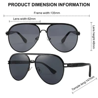 Lunettes de soleil oversize vintage ovales pour homme 2026 – Marque de luxe, style steampunk, pour la conduite en extérieur 6