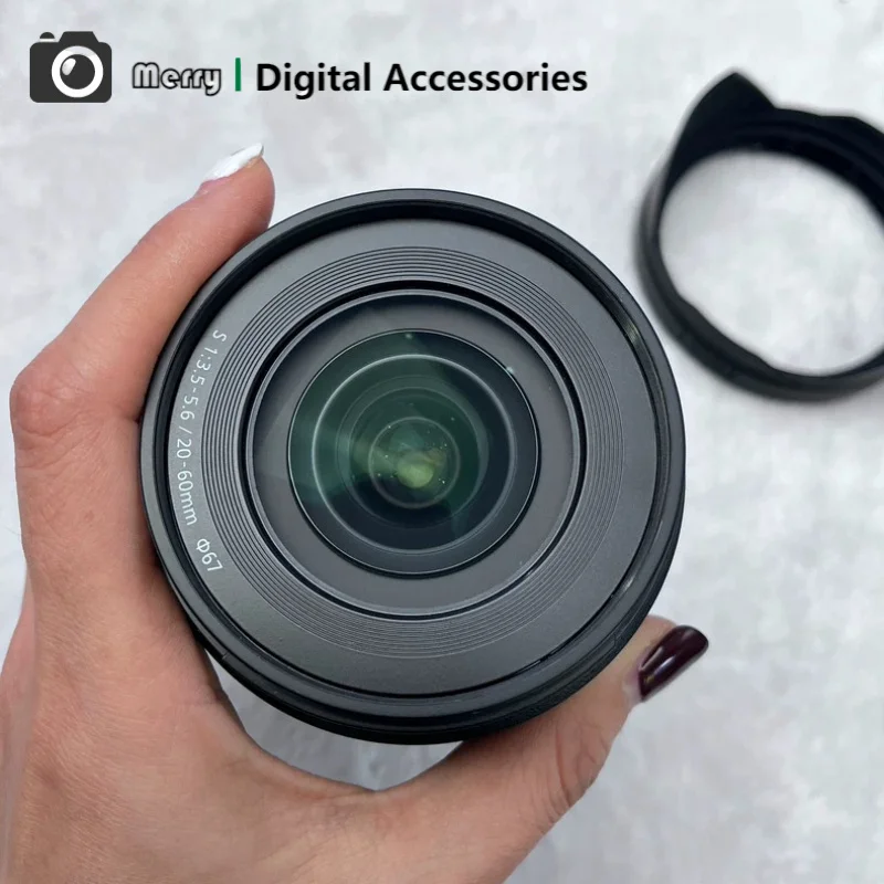 파나소닉 S 20-60mm F3.5-5.6 렌즈 L-마운트 풀프레임 S-R2060 울트라 와이드 줌 350g (95% 새 상품, ) 루믹스 S5 S9 용