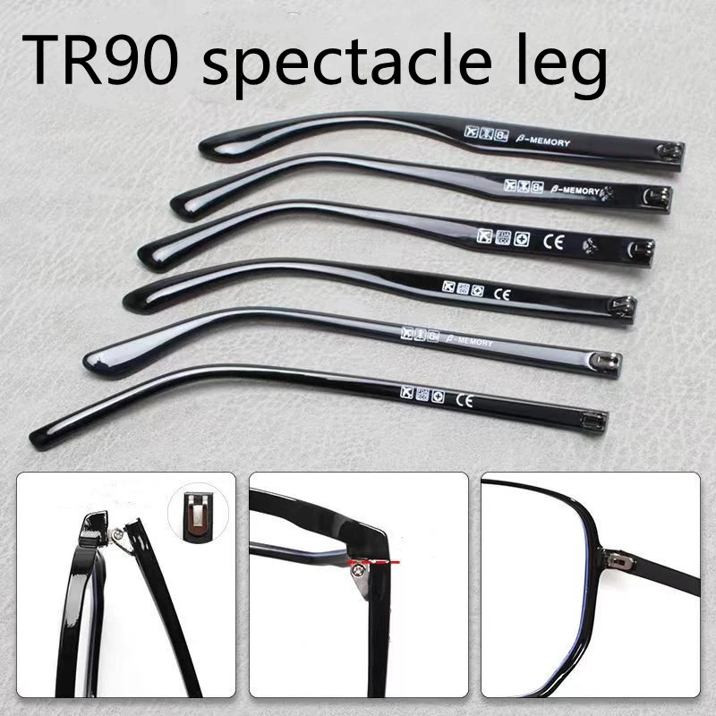 Double Tooth Glasses Leg Universal One Pair Of Tr Male And Female Eye
