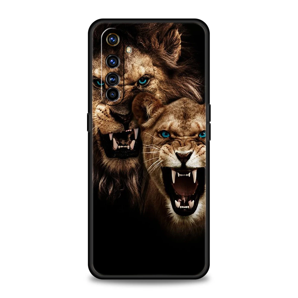 The Lion Shockproof Silicone Phone Case - Durable Protective Shell with Stylish Design