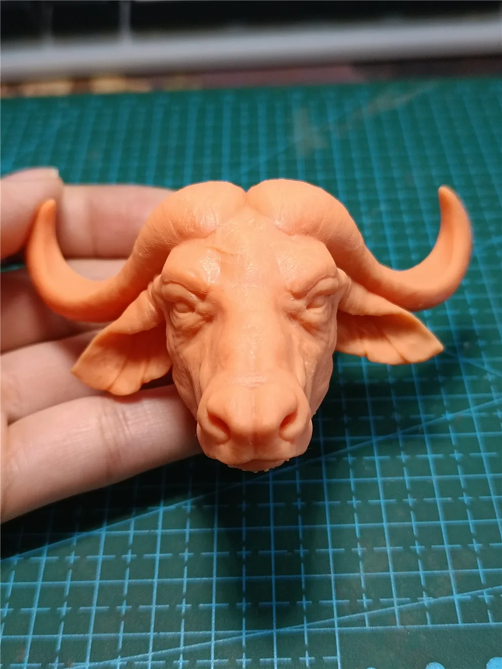 

Куклы неокрашенные в масштабе 1/6, модель с головой буйвола для 12-дюймовой экшн-фигурки, куклы с рисунком, упражнения No.129