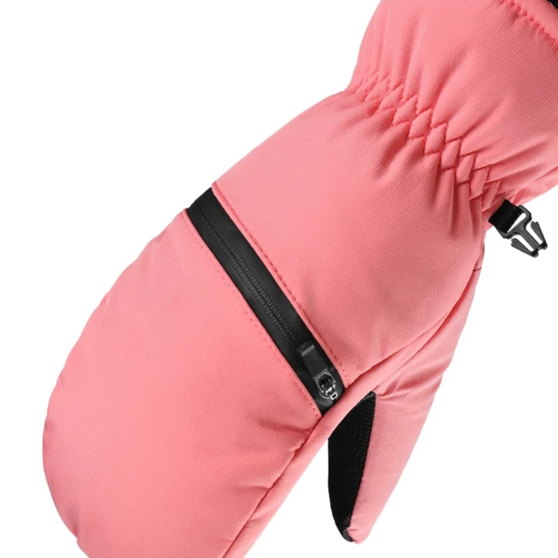 1 Pair Water Resistant Snowboard Mittens Practical Touchscreens Ski Gloves Warm Mittens Gloves Winter Gloves for Men Women 6