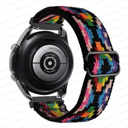 Adjustable Elastic Nylon Strap Bracelet - 22mm (Bohemia color)
