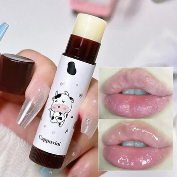 컬러 립 밤, 지속되는 보습, 클리어 로즈 블랙 티 립스틱, 프라이머 누드 메이크업, 귀여운 소 젤리 틴티드 립 글로스, 립 케어