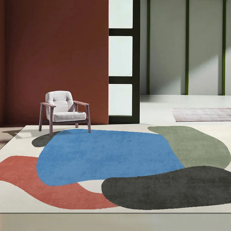 Modern Style Bedroom Decor Plush Carpet Large Area Carpets for Living Room Home Abstract Floor Mat Fluffy Soft Children's Rug 4