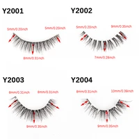 YSDO Half Eyelashes 3/10 pairs Natural Full False Eyelashes 3d Lashes Cat Eye Fake Eyelashes Extension Faux Cils Makeup Tools 6