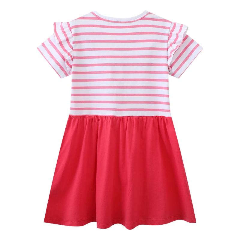 2025 Girls Clothes Summer Cartoon Embroidered Butterfly Princess Birthday Baby Girls Dresses  Party Dress for Kids