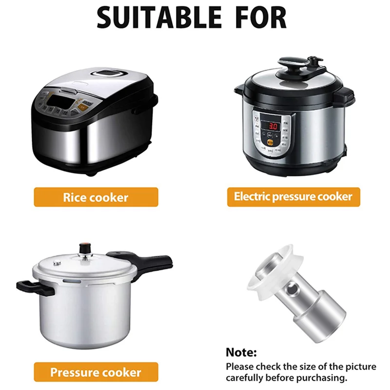 B59B-400 Pack Pressure Cooker Steam Valve Universal Replacement Floater And Sealer For Pressure Cooker XL, YBD60-100, PPC780