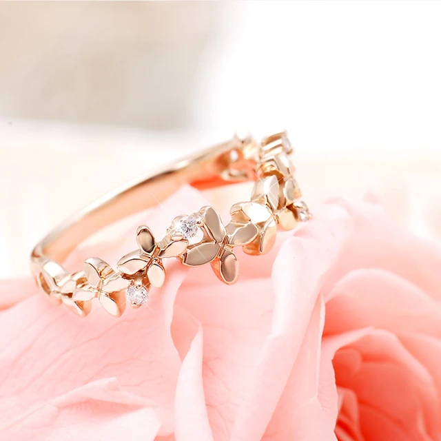 Piume Diamonds Ring | Piume Collection | FerriFirenze