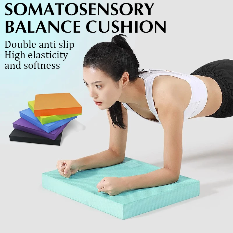 TPE Balance Soft Yoga Mat Sports Fitness Mat Floor Beginner Home Yoga