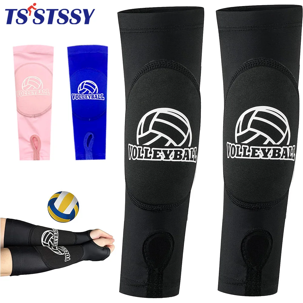 

1 пара рукава для волейбола, перчатки для предплечья, компрессионный тест для тренировок, баскетбола, поддержка запястья, защитный фиксатор, спортивная защита для рук
