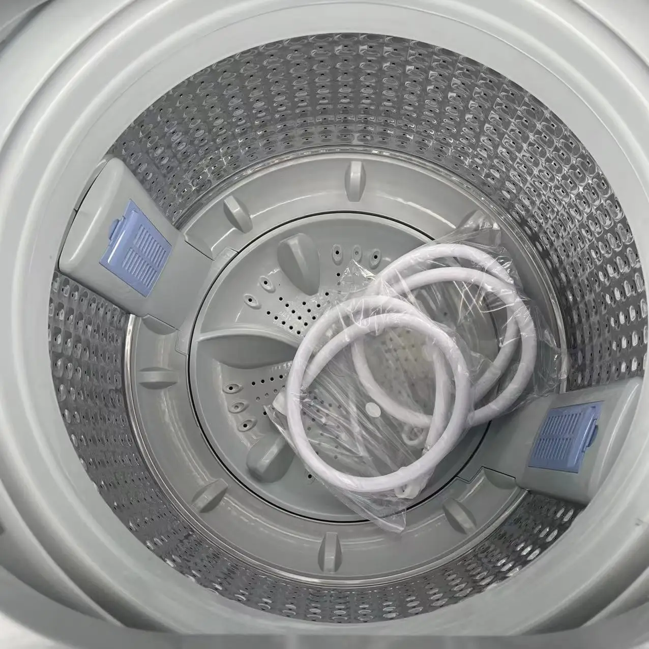 13.5kg Automatic Top Loading Stainless Steel Tub Washing Machine with Dryer for Home 5