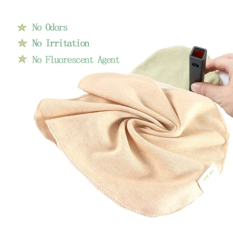 Baby Washcloths Soft Absorbent Newborn Bath Face Towel Natural Baby Wipes for Delicate Skin 5 Pack