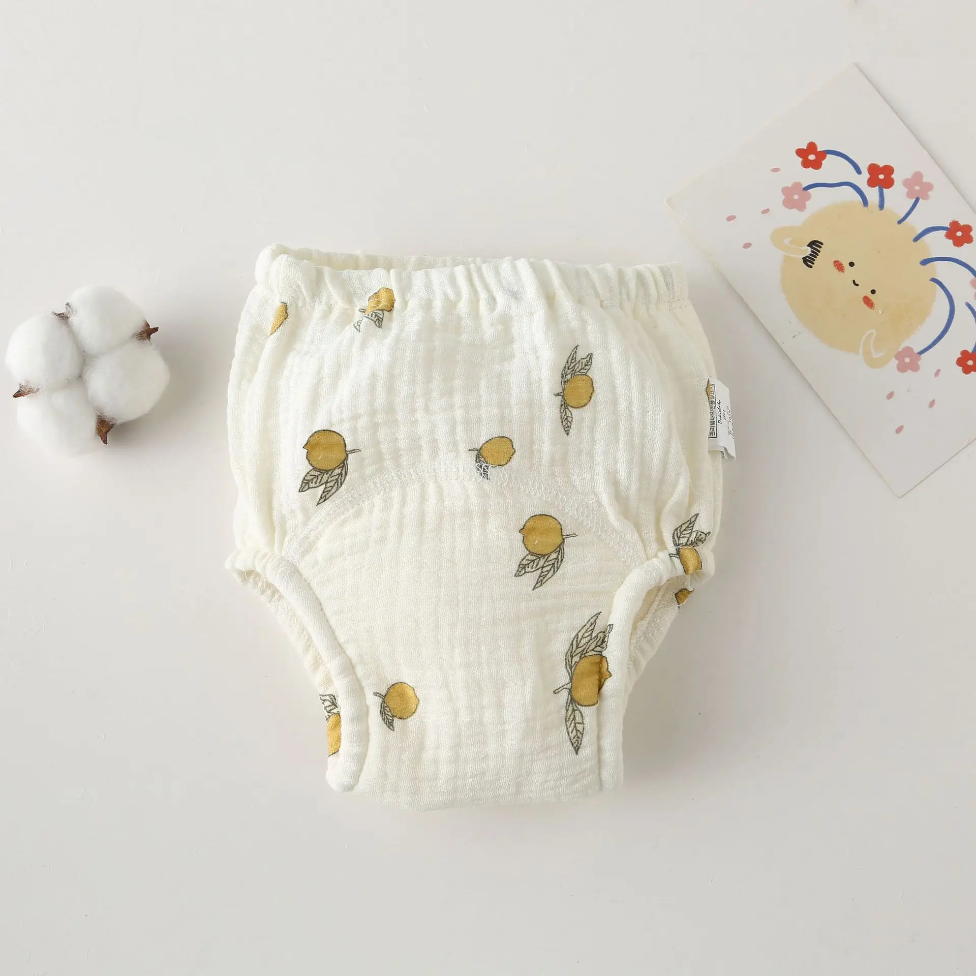 Cotton Baby Waterproof Reusable Training Shorts and Nappies