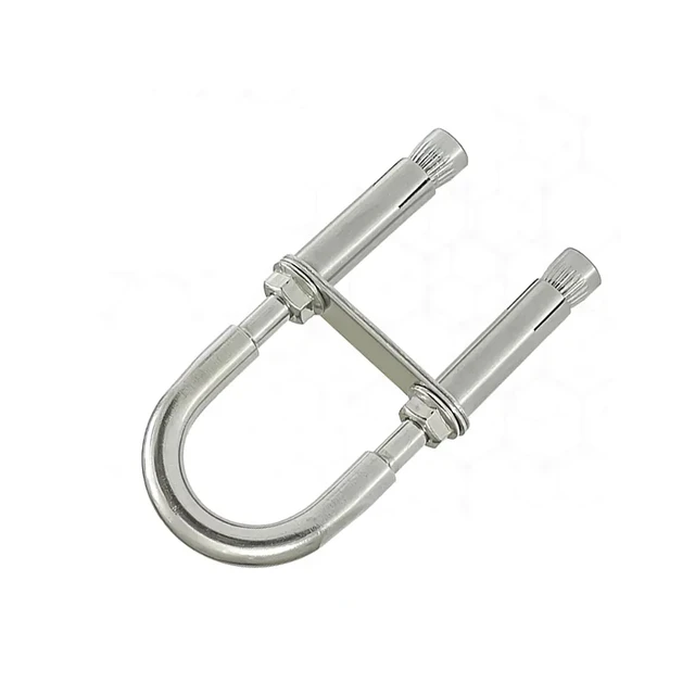 304 Stainless Steel U-Shaped Expansion Screw Hook/Lifting Ring/Used For  Sandbag Hanging Chair Swing Hammock Fire Escape - AliExpress