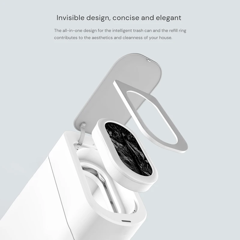 Townew T3 Smart Trash Can Replacement bin Refill Ring Cartridge Waste Bag Liners trash bags,disposable trash bags,garbage bags