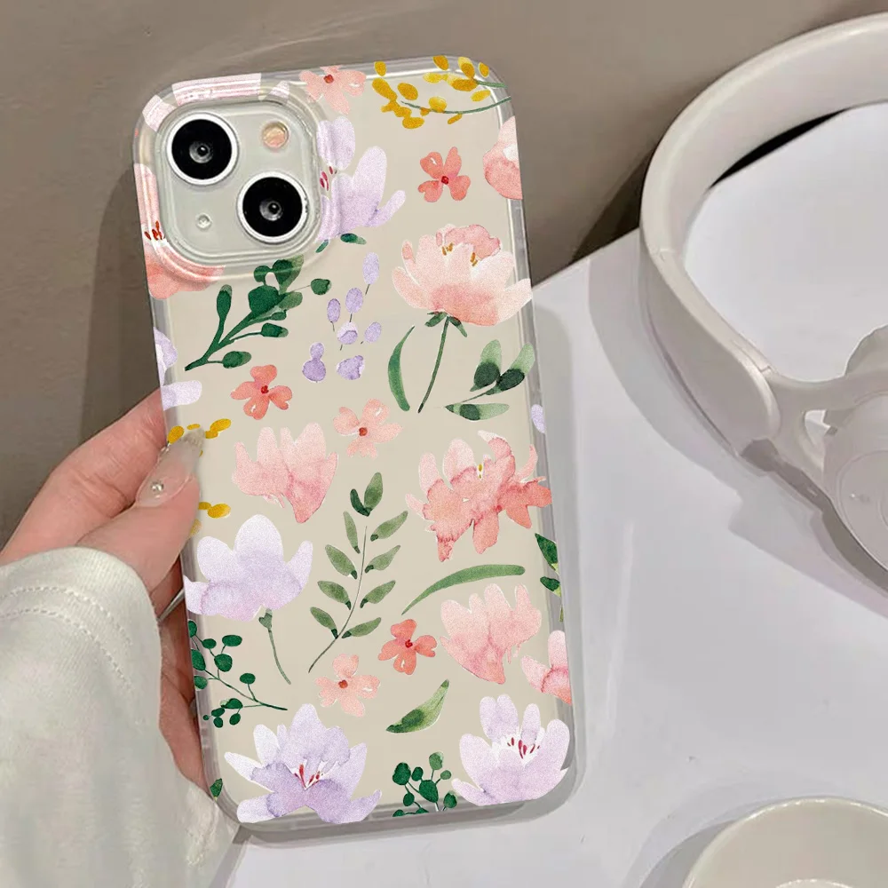 Прозрачные матовые чехлы для iPhone 15 Pro, чехол для iPhone 16, 14 ...