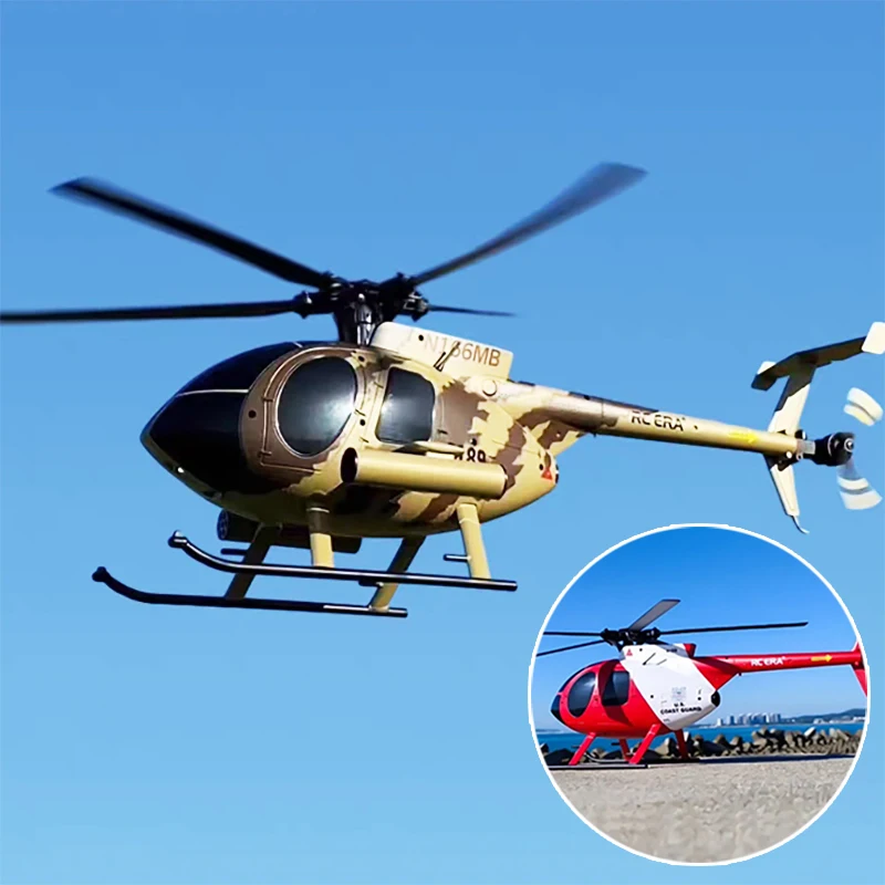 Disponibile Rc Era New 1:28 C189 Bird Rc Elicottero Zanna Md500 Dual Brushless Simulazione Modello 6-Axis Gyro Modello Di Simulazione Giocattoli