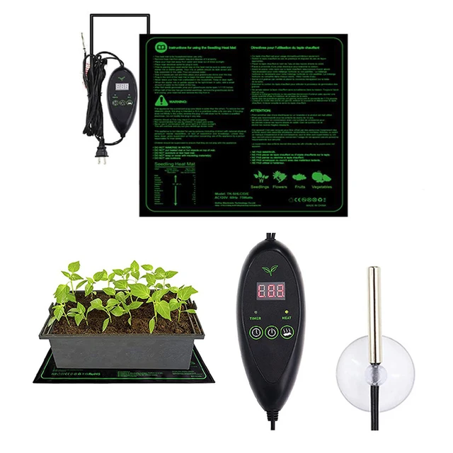 Eu Dugó Vízálló Palánták Fűtő Szőnyeg 52X52Cm Növény Usa Magvak Csírázási Terjedése Klón Indító Pad Kerti Készletek - Image 4