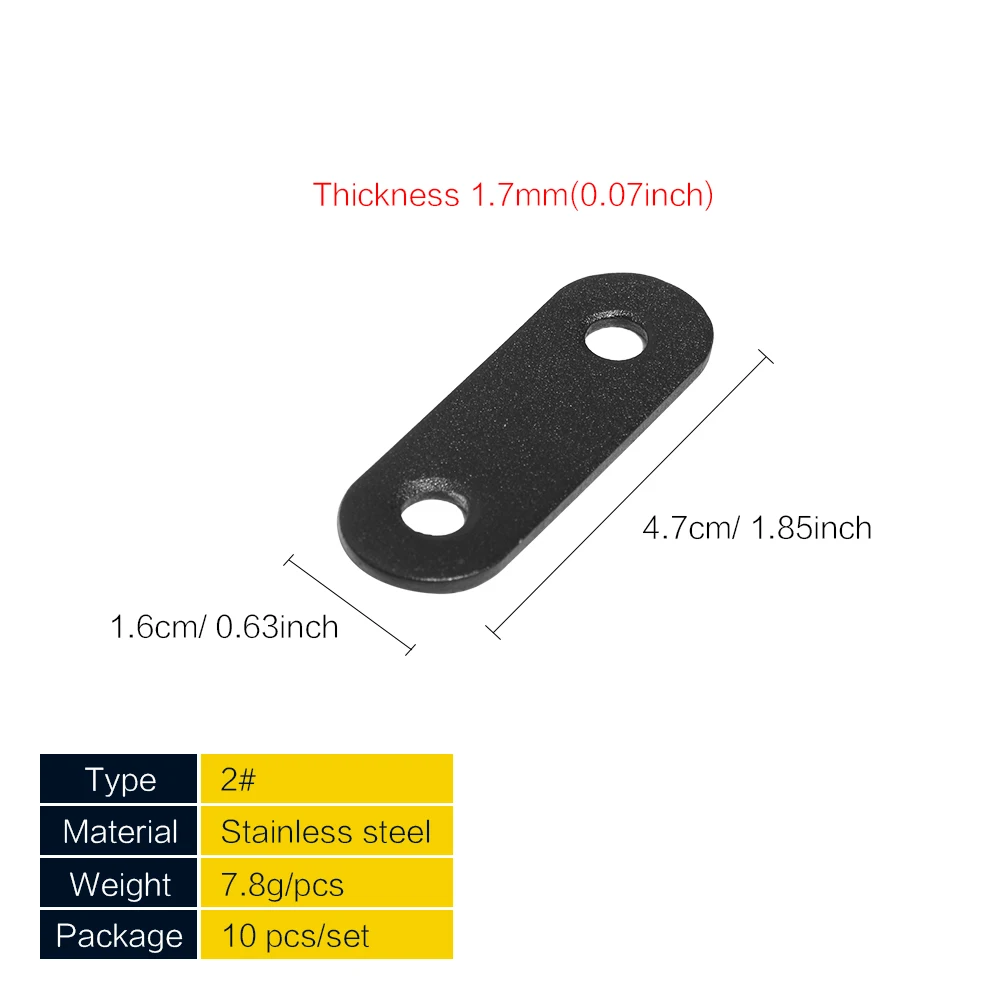 10pcs-47X16mm