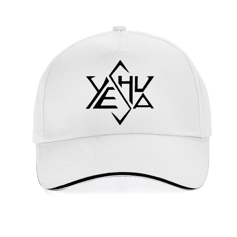 New Yeshua Star Tetrahedron of David Logo Baseball Cap Fashion Yeshua caps jesus saves jesus is lord yahweh yahusha star hat 2