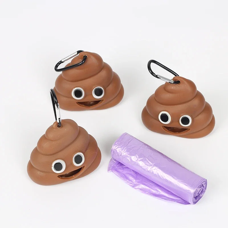 Portable Silicone Pet Poop Bag Dispenser