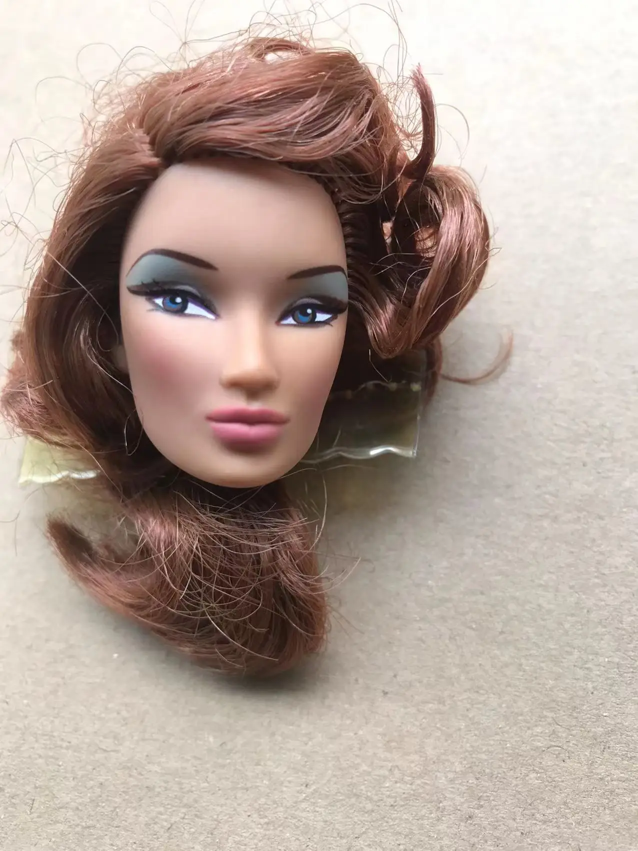 Coleção rara cabeça de boneca 1/6 fr cabeças de boneca pepburn maquiagem  cabeça qualidade boneca cabeça menina vestir diy brinquedo peças -  AliExpress