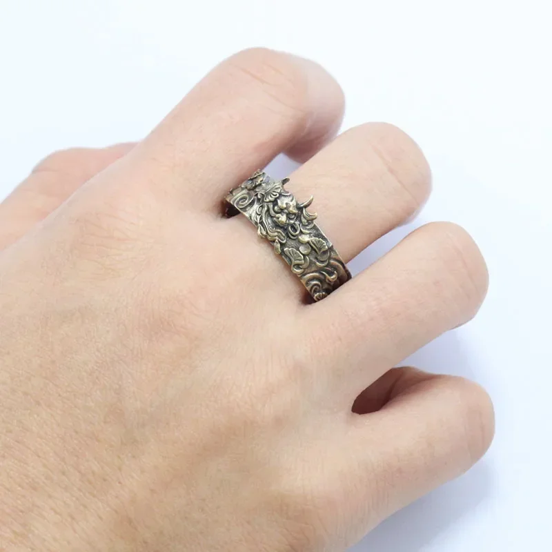 10g Oni Mask Hannya Kabuki Japanese Traditional Pattern Wedding Real  Customized 925 Solid Sterling Silver Rings Many Sizes 6-13