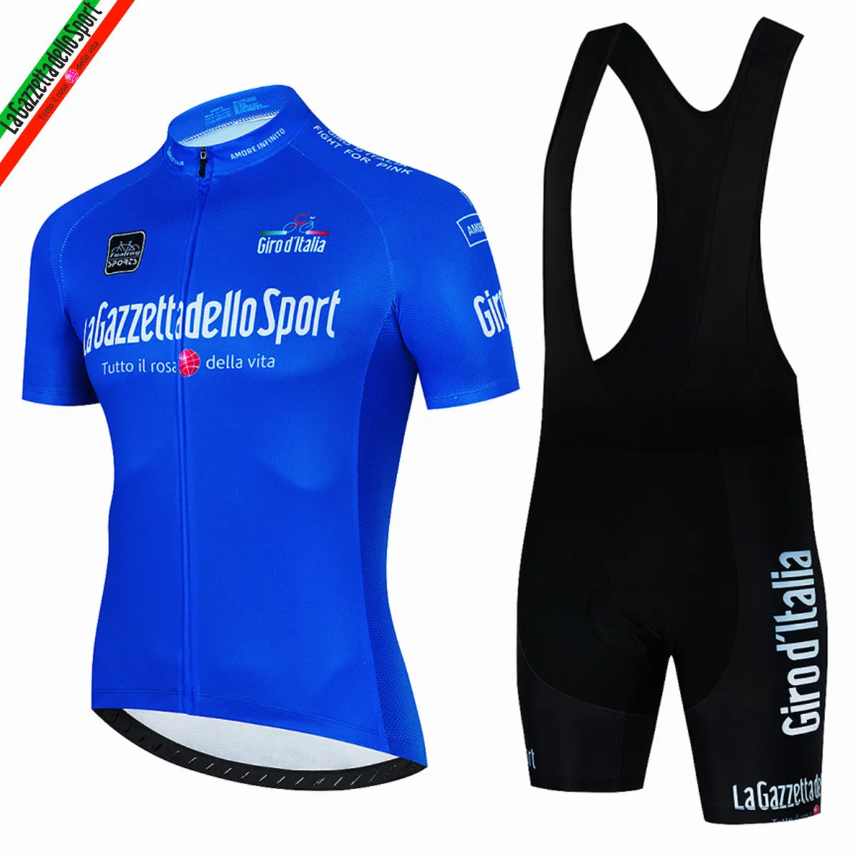 Tour De Italy D'ITALIA Summer Short Sleeves Mountain Bike Clothes Breathable Cycling Clothing MTB Ropa Ciclismo Bike Jersey Set cycling jersey cycling suit cycling jersey set