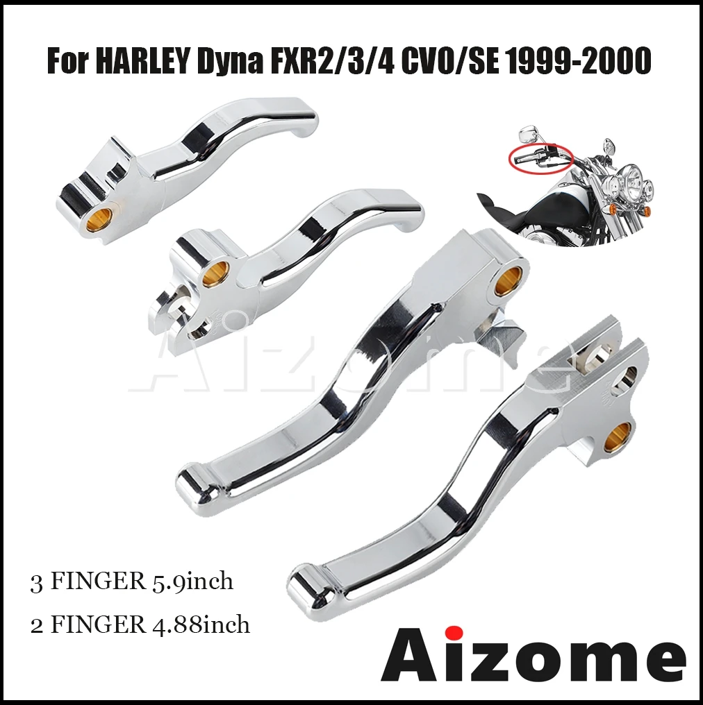 

Управление рулем мотоцикла для Harley Dyna FXR2 FXR3 FXR4 CVO/SE 1999-2000, аксессуары, ручное управление, тормоз/рычаг сцепления