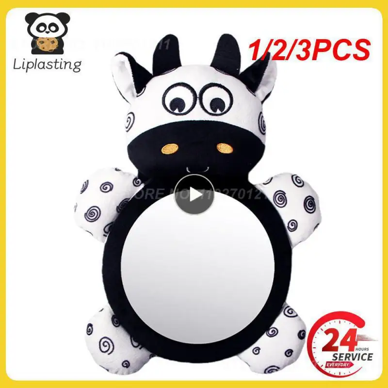 

1/2/3PCS Cute Baby Car Mirror Adjustable Back Seat Mirror Safety View Back Seat Mirror Baby Facing Rear Ward Infant Care Square