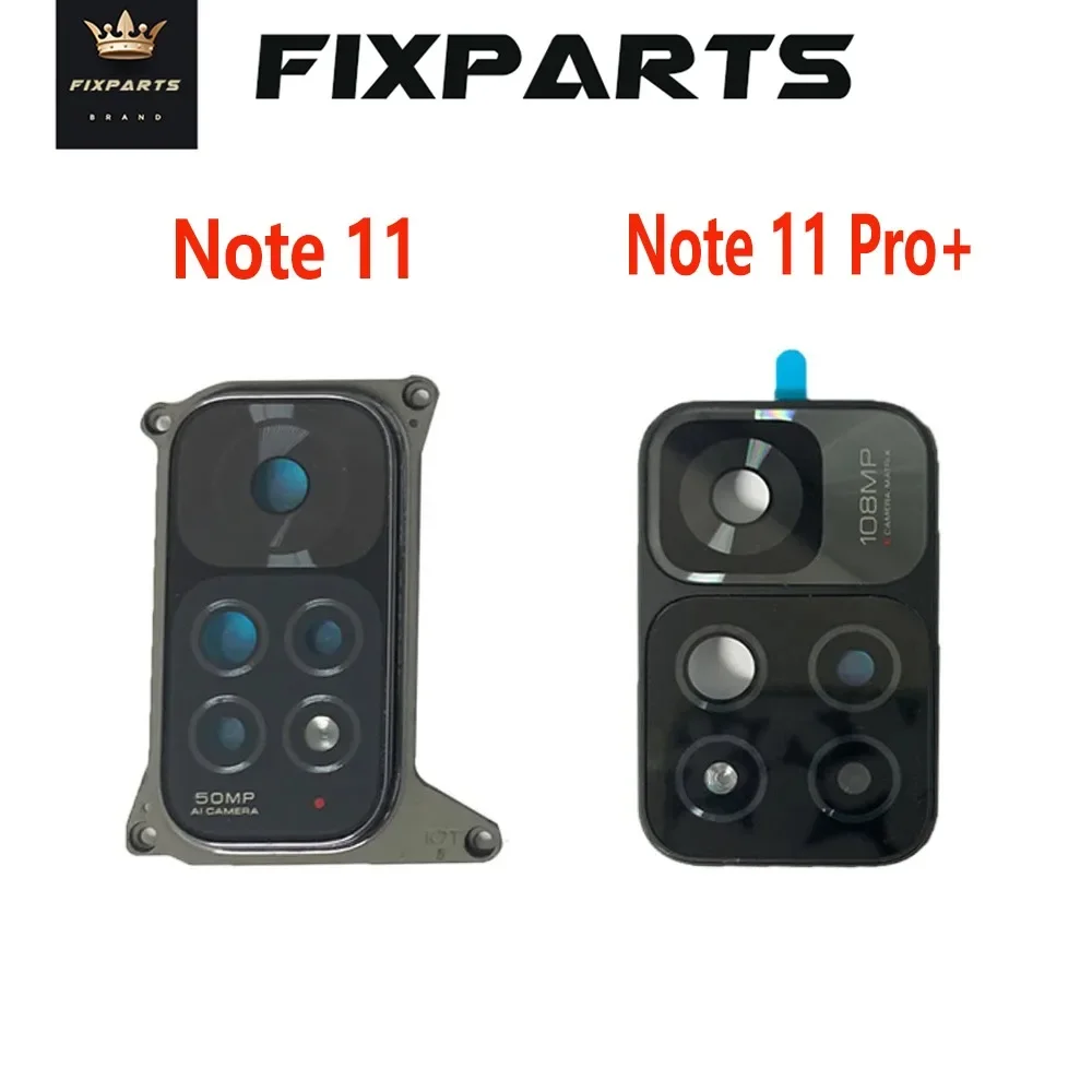 

Новинка для Xiaomi Redmi Note 11 Pro + задняя камера объектив Задняя Основная камера стеклянная крышка для Redmi Note 11 Замена объектива камеры