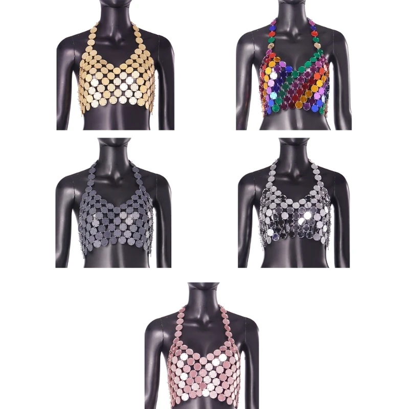 

Летние сексуальные блестящие украшения для тела, модная цепочка бикини с блестками, нижнее белье, бюстгальтер, пляжные цепочки