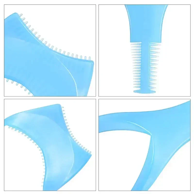 Makeup Tools Eye Makeup Tools Mascara Applicator Tool Mascara Applicator Template 1/2Pcs 3 in 1 Eyelashes Tools Mascara Shield Applicator Guard Card Eyelash Guide for Beauty Cosmetic Makeup Tool Eyelash Curler