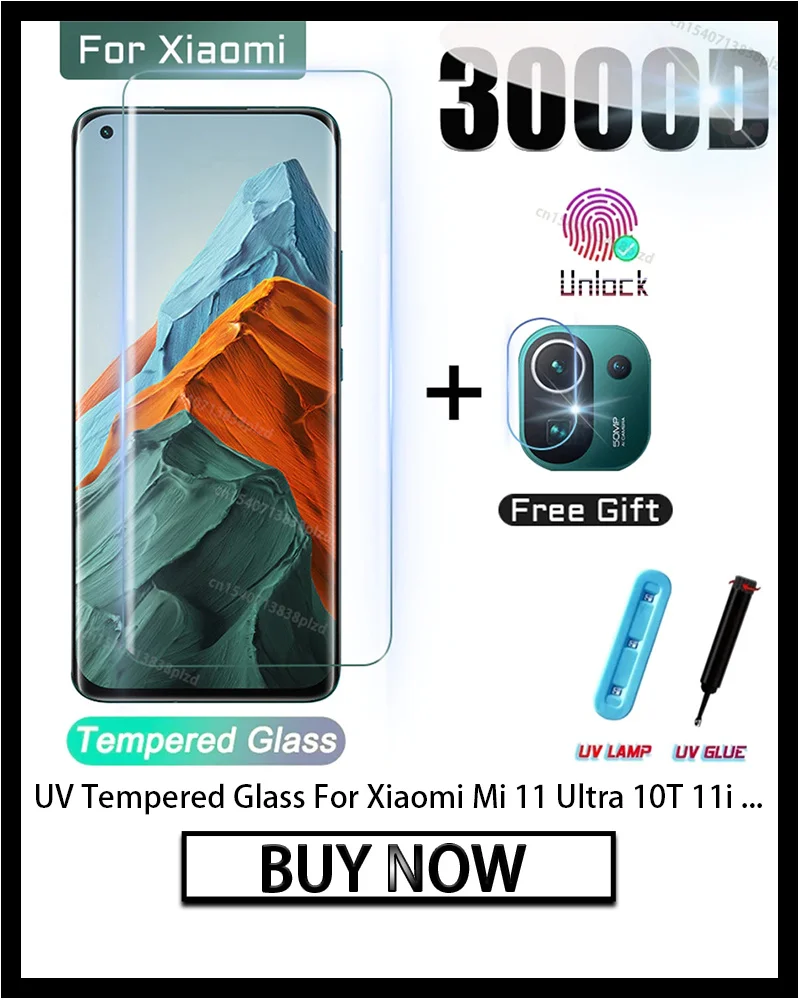 For Xiaomi Mi 11 11t Ultra Screen Protector Redmi Note 10 Pro Lite