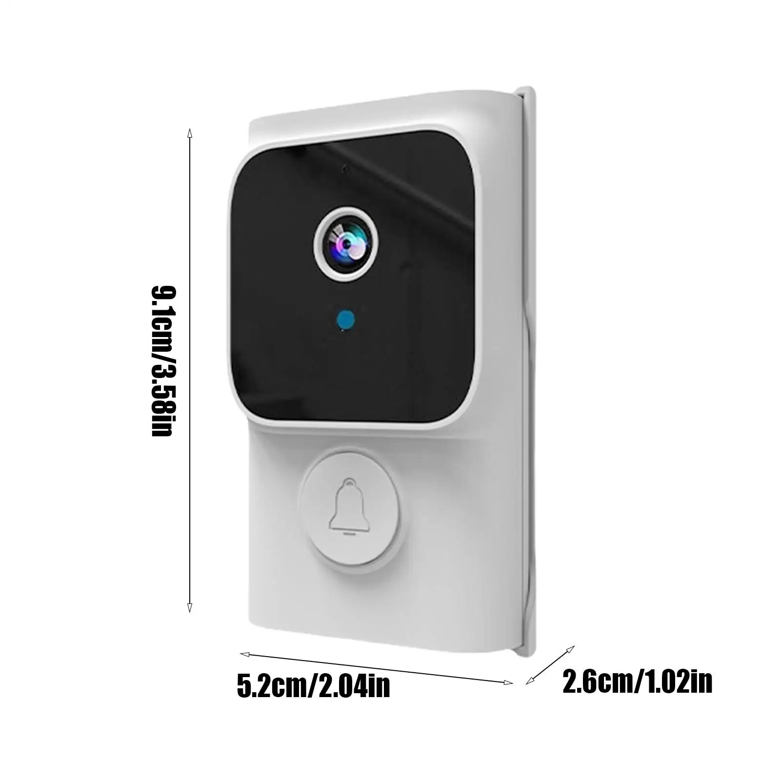 Video Doorbell Camera Smart Video Doorbell Security Camera Two-Way Communication For Night Monitoring Daily Entrance Outdoor