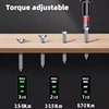 Mini Electric Screwdriver Set USB Rechargeable 2000mah Adjustment Power Dril Multi-function Disassembly Torque Repair Tools Kit 4