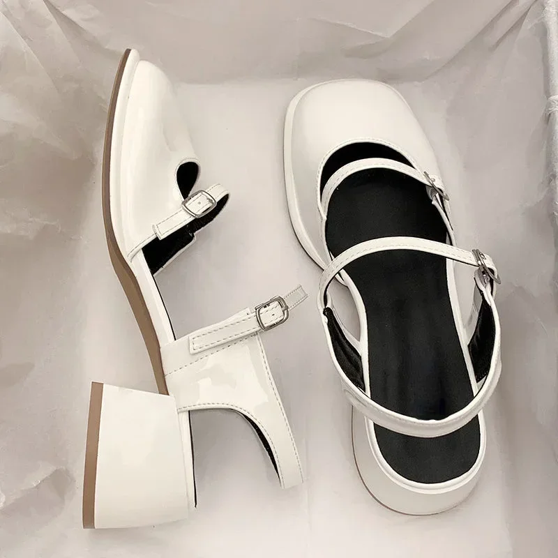 Womens Sandals Non-slip Round Toe Ladies Casual Summer Hollow Beach Elegant Korean Fashion Party Design