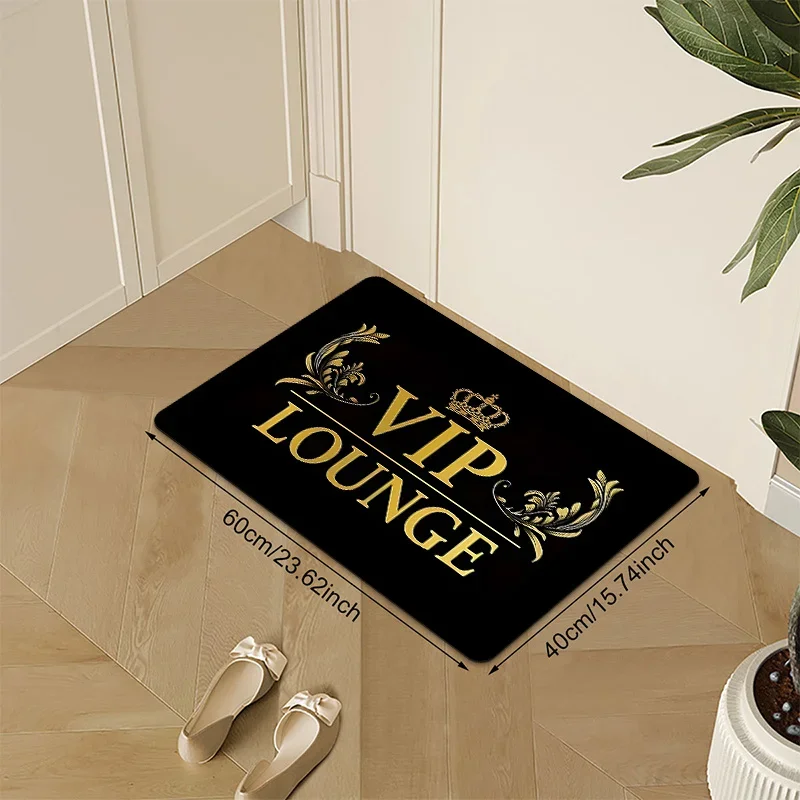 1피스 입구 매트, VIP 로고 인쇄, 미끄럼 방지 매트, 실내 및 실외 입구 매트에 적합