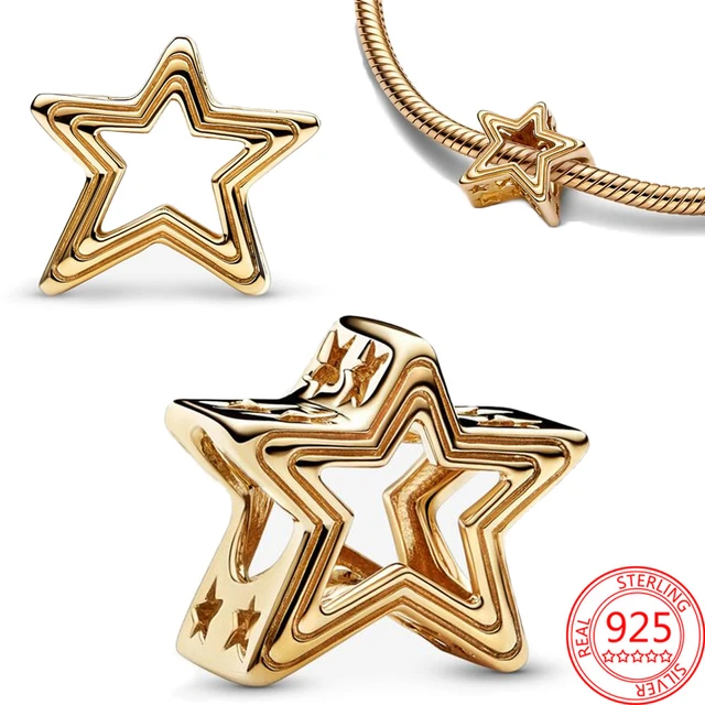 Gold Star Charms