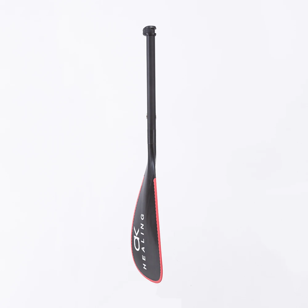 3K Fiber Glass Shaft Boat Oars 3 Sections Sup Paddle Board Accessory