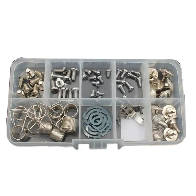 Stainless Steel Screw Hooks Machine Thread with Nut available at