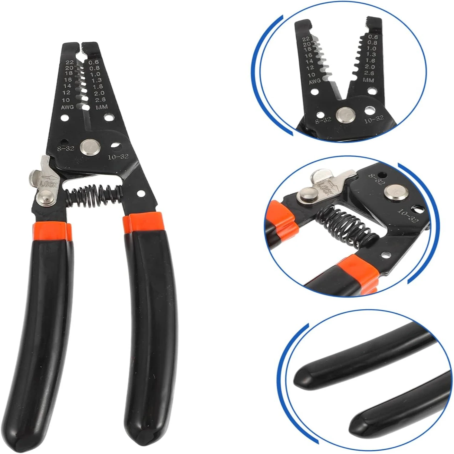 Wire Strippers Multipurpose Tool Electrician Wire Cable Crimp Tool Wire Plier Crystal Branches Power Tools Wire Cutters Heavy Du 2