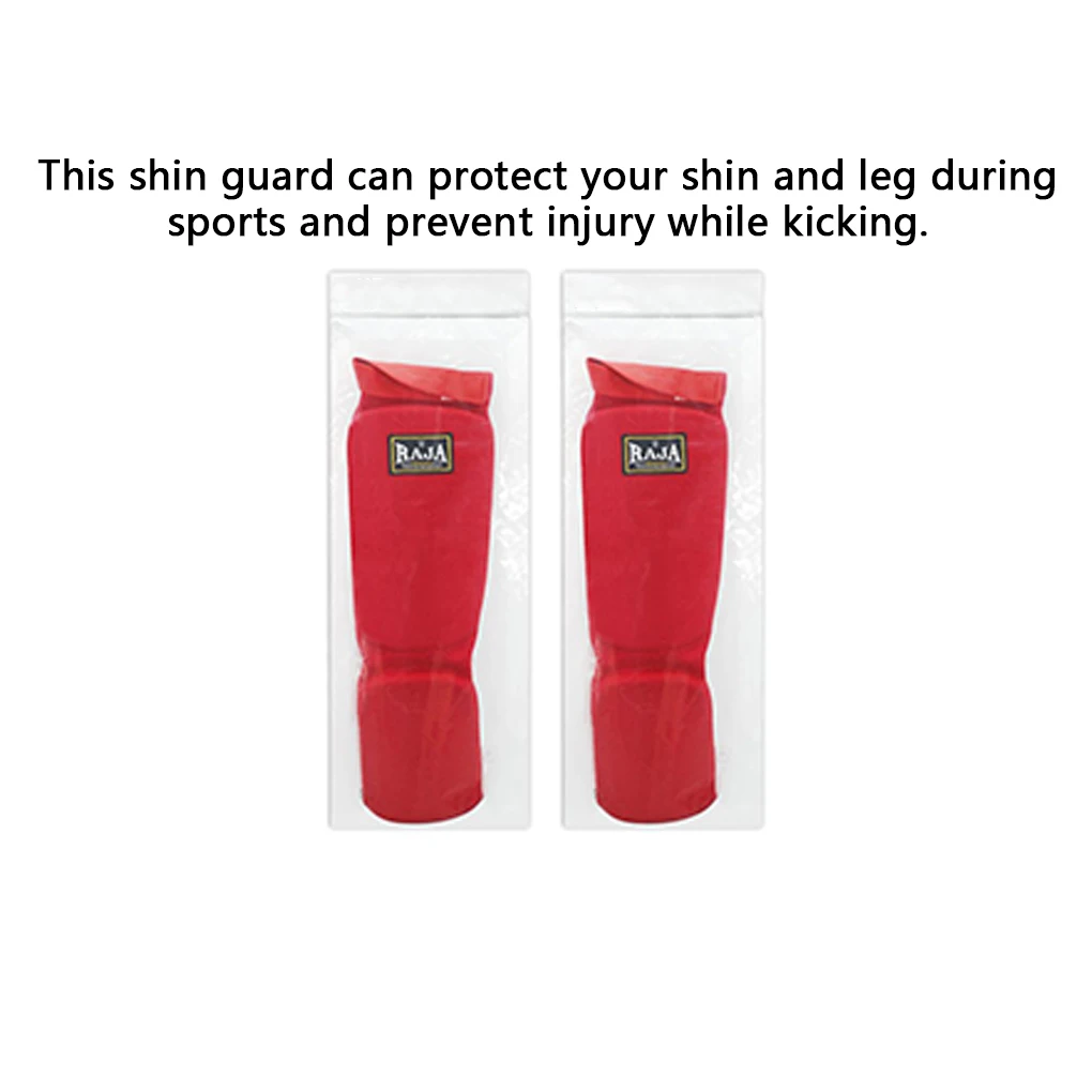 Shin Guard Pads 1Pair Universal Knitted Shin Guard Adults Boxing Practise Leg Brace Portable Ankles Protector Sports Gear kickboxing shin guards kickboxing leg guards